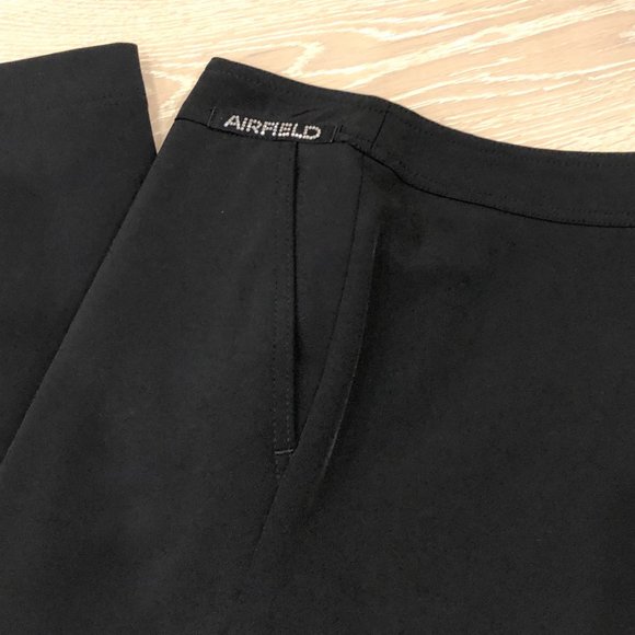 Airfield Black Trousers with Pockets - Picture 10 of 10